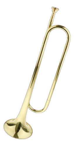 Para Instrumento De Latón De Corneta De Cuerno De Trompeta /