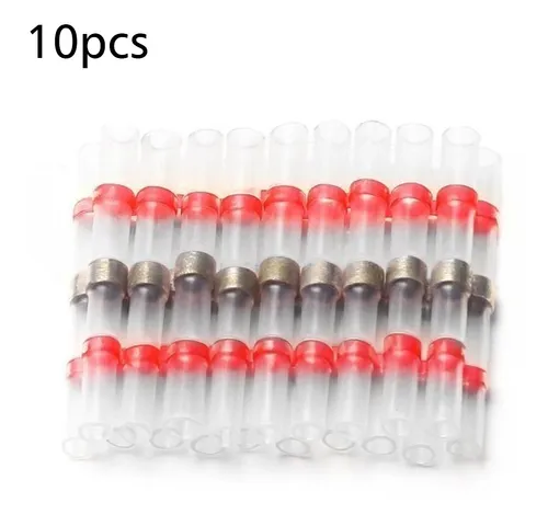 Kit de Terminales de Cables El/éctrico 4 Tama/ños Diferentes Terminales ce Crimpado ELZO 124pcs Conectores de Soldadura para Cable con Sellado Conectores ce Cable Termorretr/áctil a Prueba de Agua