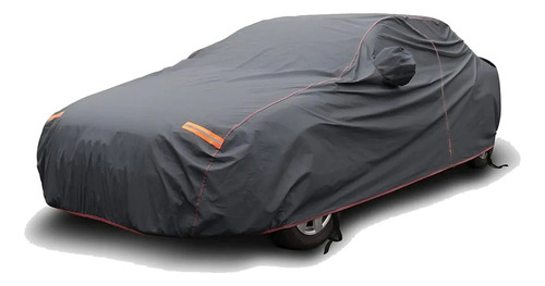 Funda Gruesa Cubresol Afelpada Color Gris Para Auto Sedan X-grande 533x178x120