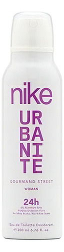 Desodorante Spray Nike Gourmand Street Woman 200ml Original Fragancia Floral