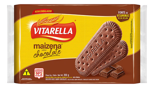 Biscoito Vitarella de chocolate 350 g