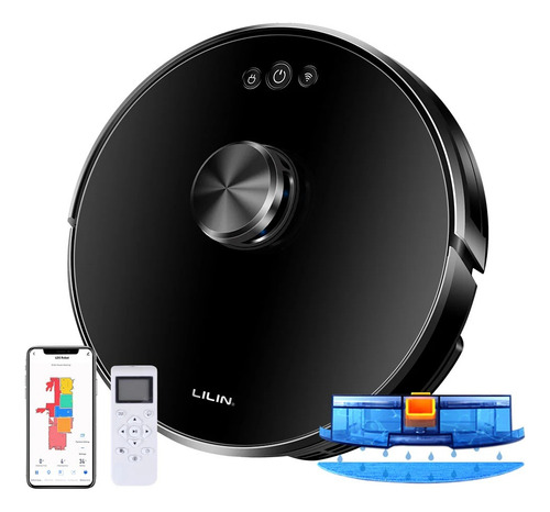 Robô Aspirador Passa Pano Liectroux/lilin Xr500 Laser Lidar