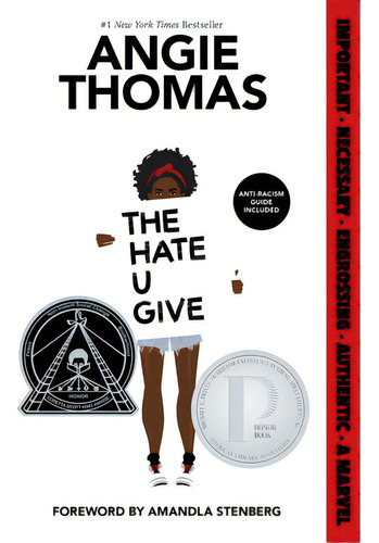 The Hate U Give: A Printz Honor Winner, De Thomas, Angie. Editorial Balzer & Bray, Tapa Blanda En Inglés