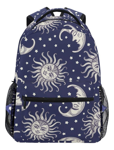 Nander Mochila Viaje Dibujo Animado Sol Luna Estrella Bolsa