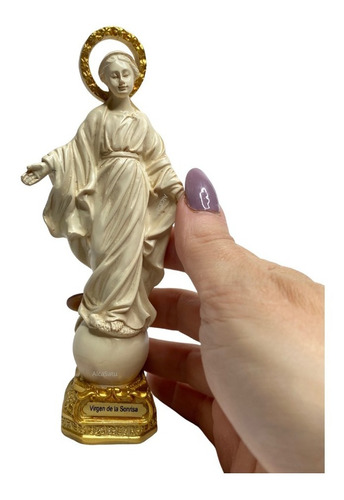 Estatua Virgen De La Sonrisa 16,3 Cm Imagen (italy)