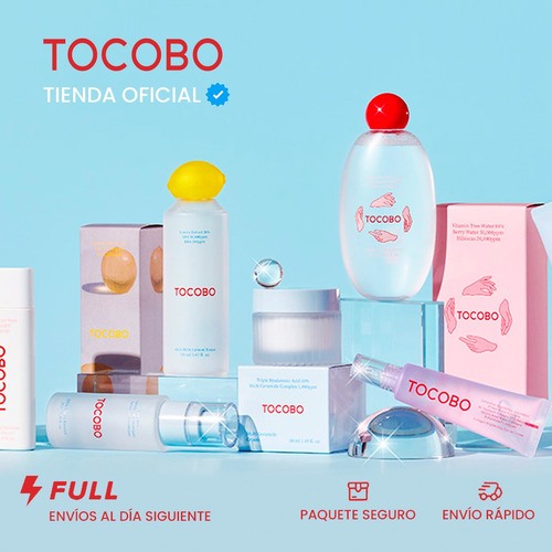 Bálsamo Labial Humectante Powder Cream 3 Pzs Tocobo