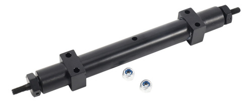 2 Ejes Metálicos Sin Motor De 120 Mm/140 Mm Para Remolque 1/