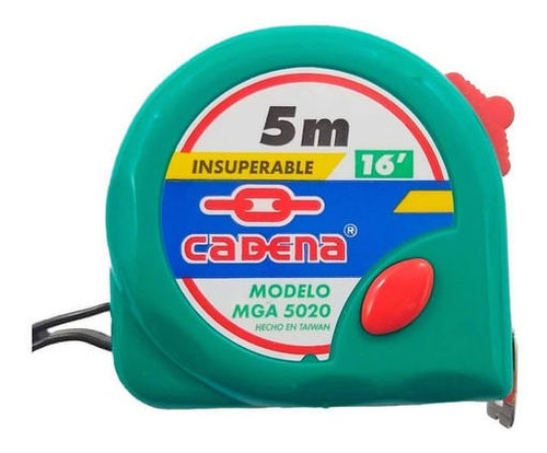 Flexometro Cadena Mga 5m   Mga5020 Cadena