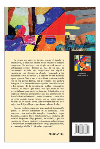 Utilidad Y Métodos Del Derecho Comparado - Marc Ancel