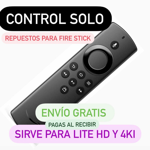 Control Remoto Amazon Fire Tv Stick Solo