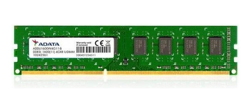 Adata Memoria Ram Pc Ddr3 8gb Bus 1600 Low Voltage