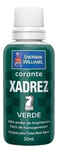 Corante Xadrez Pigmento Tinta Para Parede - Várias Cores Verde