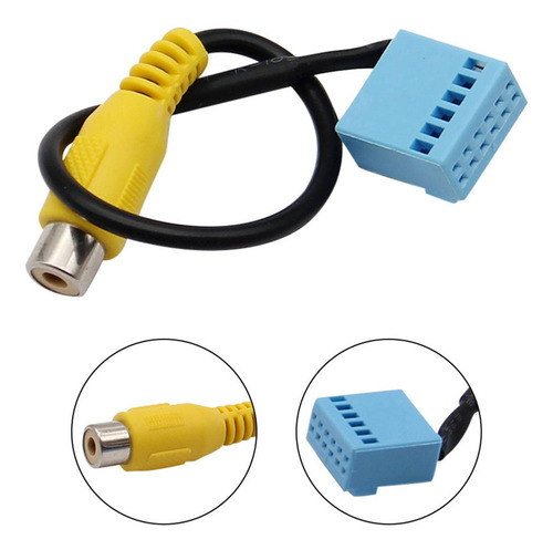 Parte Del Adaptador Rca Del Arnés De Cables De Vídeo De La
