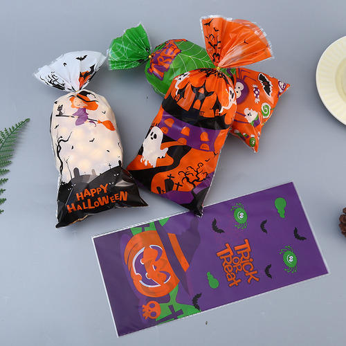 Bolsas De Caramelos De Halloween, Creativas, Portátiles, Par