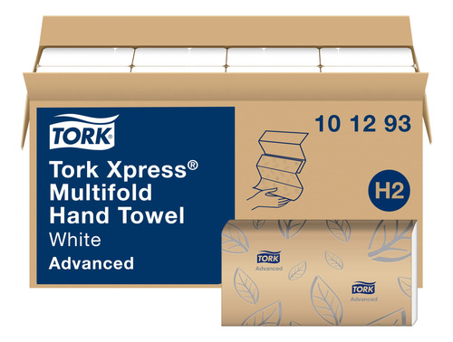 Tork Express Toallas De Papel Soft H2 Blanco/16paq X189hojas