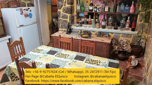 Imagen 4 de 15 de El Quisco Arriendo Casa 7 Pax Y Cabaña 4 Pax 3 Cuadras Playa