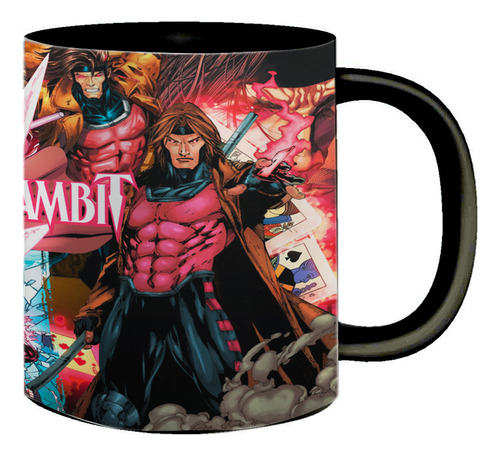 Caneca De Porcelana Presente Marvel X-men Vilões Gambit