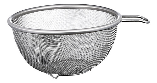 Colador De Malla Fina De Acero Inoxidable Con Mango, Fácil D