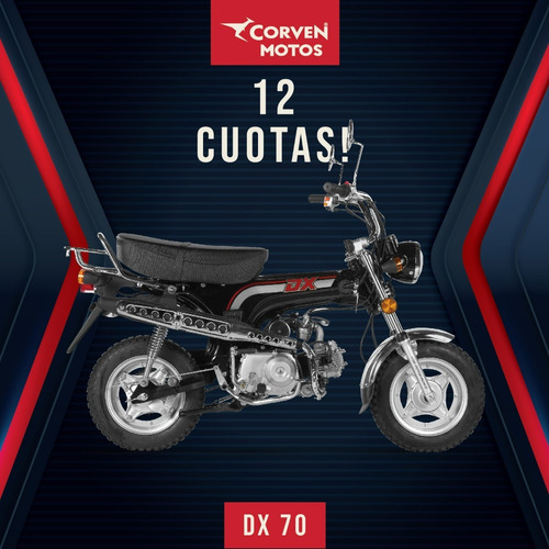 Imagen 1 de 17 de Corven Dx70 12 Cuotas - Unicomoto Canning