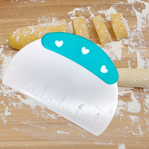 1 Pz Espátula De Plástico Para Crema Cortador De Masa