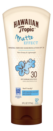 Hawaiian Tropic Locion De Proteccion Solar Efecto Mate, Spf