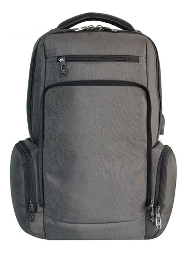 Imagen 6 de 6 de Mochila Morral Hombre Mujer Oficina Viaje Laptop Tablet Vtrx