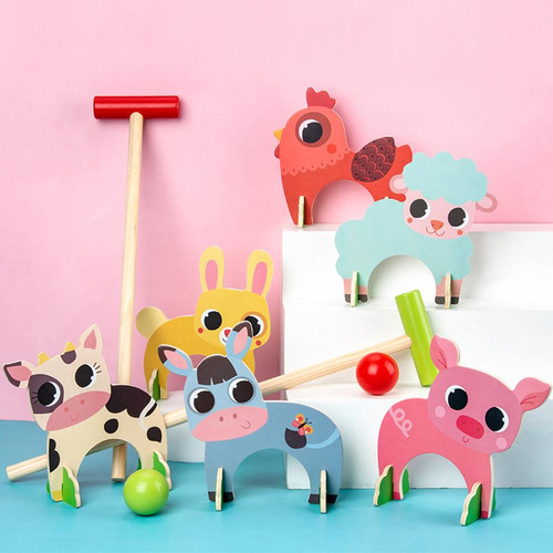 Animal Gate Ball Toys Divertido Juego Familiar Para Niños Al