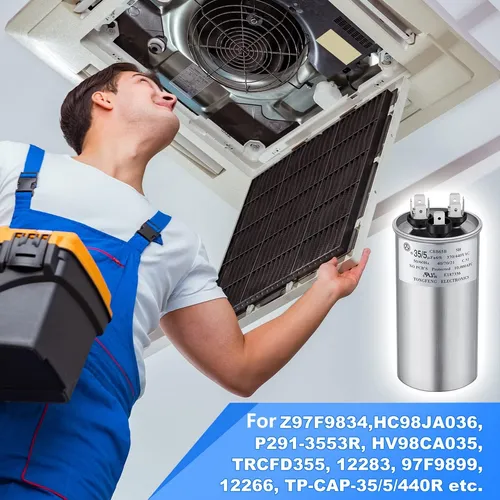 Frienda 2 Unidades 35+5 Mfd Uf ± 6% 370 V O 440 V Vac Dual R