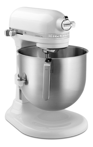 Imagen 3 de 10 de Batidora Kitchenaid® Comercial (ksm8990wh) Nueva En Caja