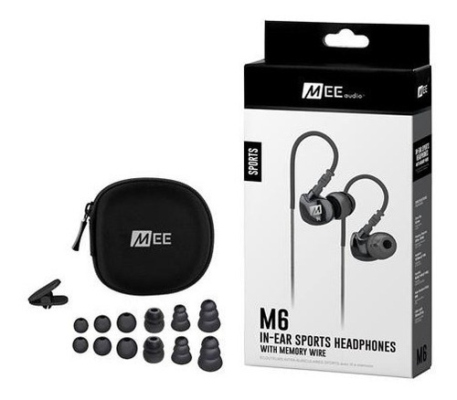 Auriculares In Ear Intraural Mee Audio M6 Resiste Sudor