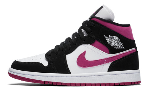 Zapatillas Jordan 1 Mid Magenta (women's) Bq6472_005   