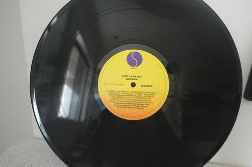 Lp - Madonna, Like A Prayer (Usado)