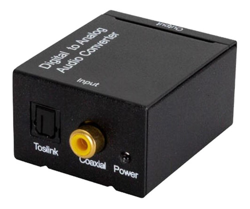 Adaptador Conversor Audio Digital Optico Toslink Analogi Rca