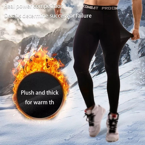 Alta Calidad Pantalones Leggings Térmicos De Compresión En