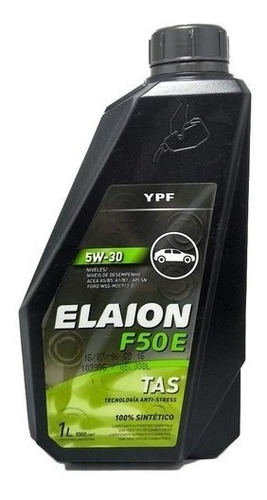 Aceite Sintetico Elaion Ypf 5w30 Tas 1 Litro