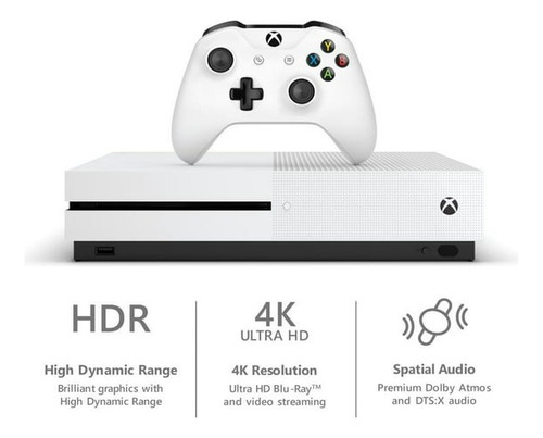 Consola Xbox One S Fifa 17 Bundle 1tb Blanco. (Usado)