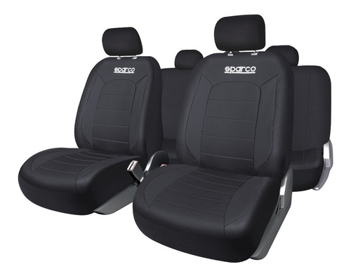 Fundas Cubreasiento Sparco Universal Poliester Negro - Sp 