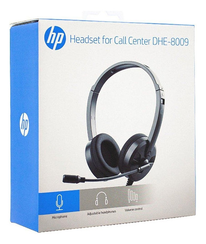 Audífonos Hp Dhe-8009 Headset Jack 3.5mm