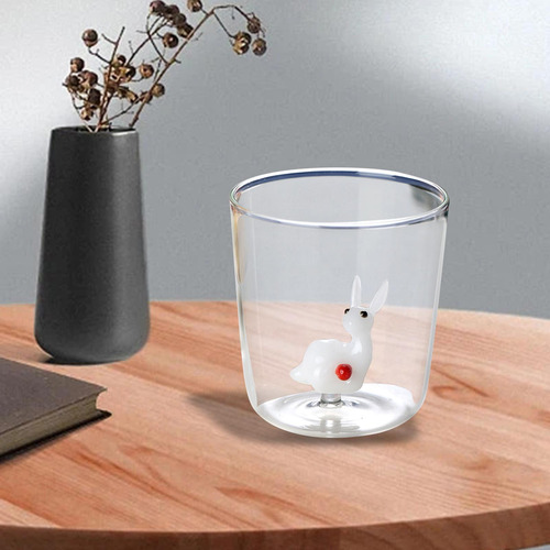 Taza De Café Transparente De 9cmx6.5cmx8.5cm