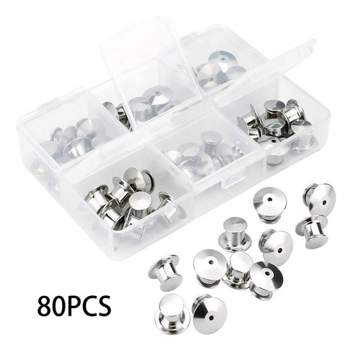 80 Metal Lock Pines, Cierre Trasero, Pasadores