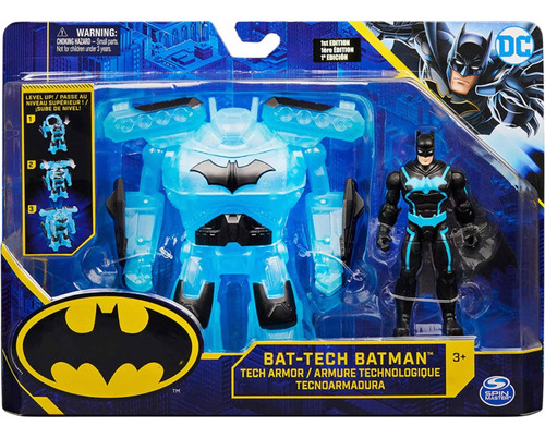 Batman Dc Comics Bat-tech Figura De Accion 12 Cm Accesorio