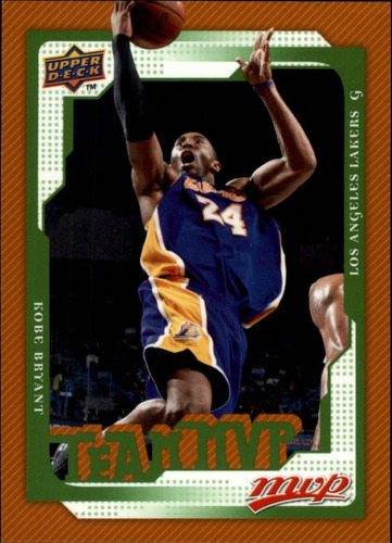 2008-09 Upper Deck Mvp #183 Kobe Bryant Lakers