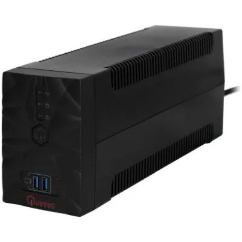 Ups Regulador Quasad 700va 420watts 8 Tomas 2 Usb 25 Minutos