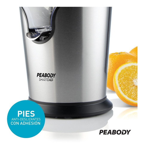 Imagen 4 de 10 de Extractor De Jugo Exprimidor Electrico Peabody Pe Ec403 Ix