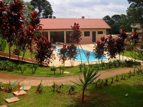 Imagem 1 de 30 de Chácara Com 5 Dormitórios Para Alugar, 640,37 M² - Jardim São Miguel - Cotia/sp - Ch0032