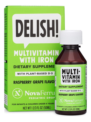 Novaferrum Multivitamínico Vegano Hierro 50 Ml
