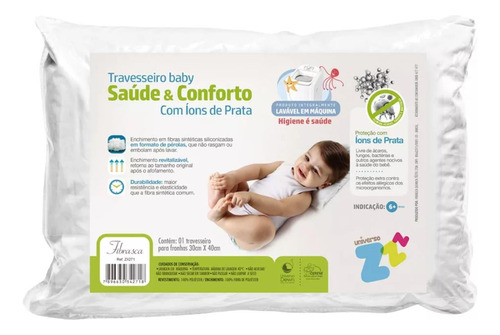 Almohada Bebe + 2 Esponjas De Baño De Obsequio  - Fibrasca 