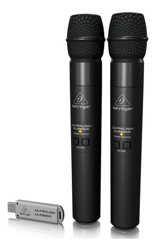 Microfono Inalambrico X2 Behringer Ulm202 Usb P