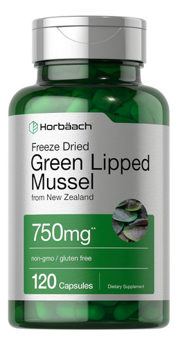 Green Lipped Mussels 750 Mg X 120 | Mejillones Labios Verdes