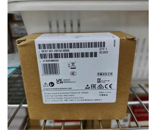 6es7 221-1bf32-0xb0 Módulo Siemens Sm1221 8di X 24v S7-1200